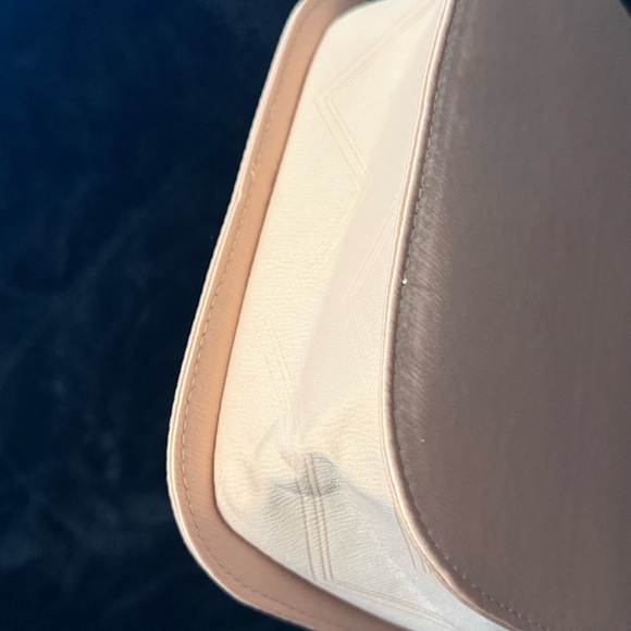 Giorgio Armani Pouch blush pink nude cosmetic toiletry case holder/ wristlet - Picture 11 of 15